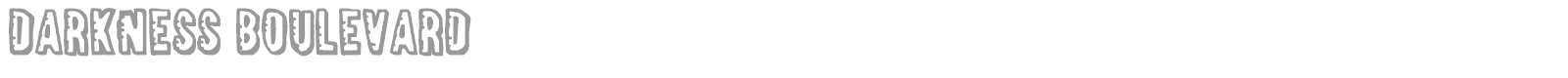 Darkness Boulevard font preview